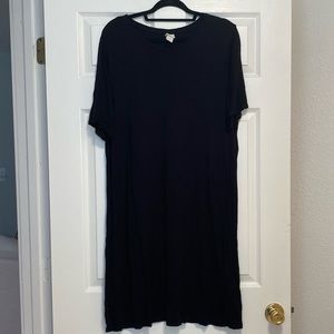 Black T-Shirt Dress